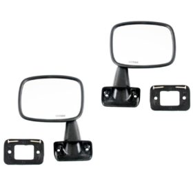 Door Wing Side Mirror Rear View Pair Fits Toyota Hilux LN50 LN56 Pickup 1984-88