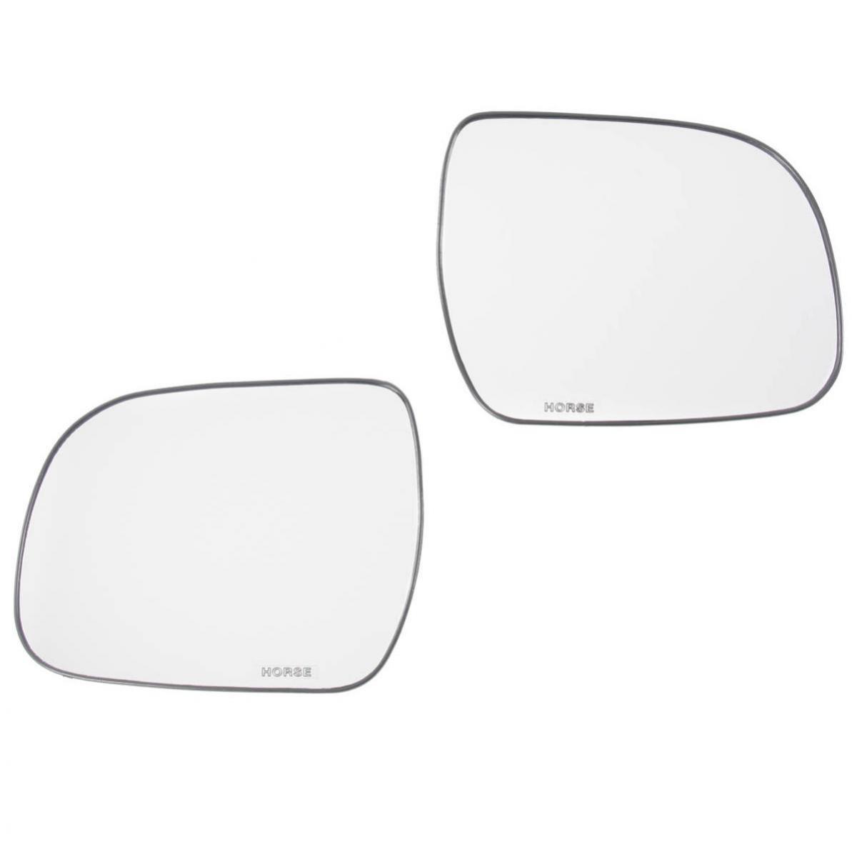 Side Mirror Glass Lens Pair Fits Toyota Hilux Vigo Champ SR5 Pickup 2011-15