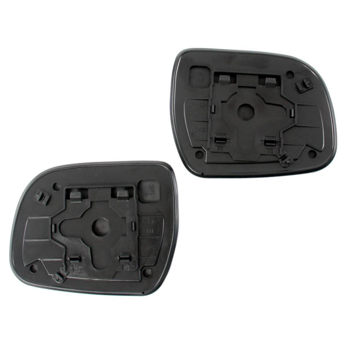 Side Mirror Glass Lens Pair Fits Toyota Hilux Vigo Champ SR5 Pickup 2011-15 - Image 2