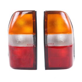 LH+RH Tail Lights Rear Lamp Fit For Mitsubishi L200 Strada Pickup Truck 1996-05