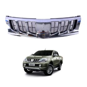 Front Grille Chrome Fit Mitsubishi Triton 2015-2018