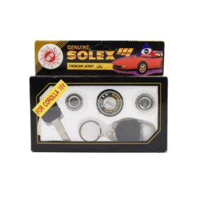 Solex Door Trunk Lock Key Cylinder Security Set Fits Toyota Corolla 16 Valve