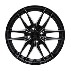 Alternative view of Lenso Wheels JAGER-QUINTA Rim 16x7 Inch PCD 4X100 ET 38 Color BKA