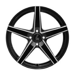 Alternative view of Lenso Wheels JAGER-SABER Rim 17x7.5 Inch PCD 4x100 ET 35 Color BKA