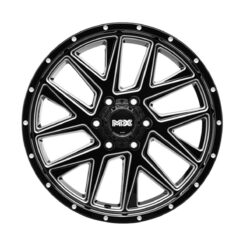 Alternative view of Lenso Wheels Series MX Model MX-DEVA Rim 20x9 Inch PCD 6X139.7 ET 12 Color BKVA
