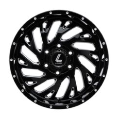 Alternative view of Lenso Wheels MX-LOKA Rim 18x9 Inch PCD 6X139.7 ET 0 Color BKVA