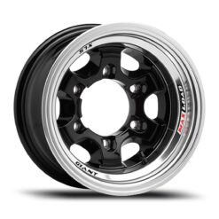 Lenso Wheels GIANT-5 Rim 14x7.5 Inch PCD 6x170 ET -45 Color BKM