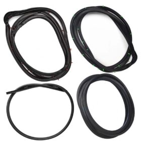 Weatherstrip Rubber Seal Set 4 Fits Nissan Sentra Sunny B13 2D Sedan 1990-93