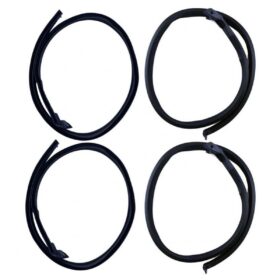 Door Rubber Seal Upper Set 4 Fits BMW E30 CP 3 Series 4D 1982-94