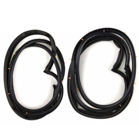 Door Rubber Seal Front LH+RH Fits Toyota Corolla AE110 AE111 4D SED 1995-02