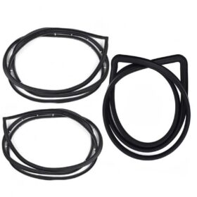 Windshield Rear Door Rubber Set 3 Fits Mitsubishi L200 Mighty Max 2D 1986-96