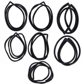 Weatherstrip Rubber Seal Set 7 Fits Toyota Corolla KE20 4D Sedan 1970-74