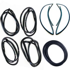 Weatherstrip Rubber Seal Set 7 Fits Toyota Corolla Altis CE120 NZE120 2001-07