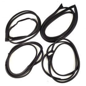 Door Rubber Seal Weatherstrip Set 4 Fits Mercedes Benz W124 4D Sedan 1984-95