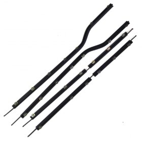 Weatherstrip Door Belt Outer Set 4 Fits Suzuki Se416 Vitara Sidekick 4D 1989-99