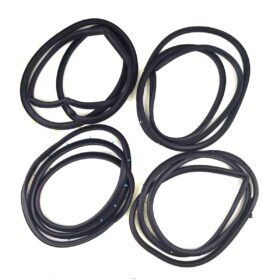 Door Rubber Seal Weatherstrip Fits Toyota Corona RT130 4D Sedan 1978-83 4 PCS