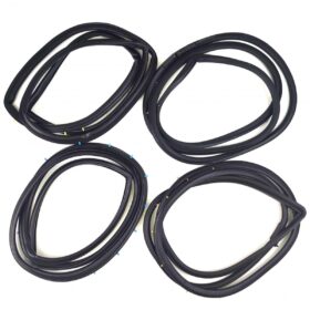 Door Rubber Seal Weatherstrip Fits Toyota Corona RT130 RT133 5D 1978-83 4 PCS