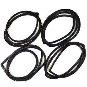 Door Rubber Seal Weatherstrip Fits Toyota Corona RT81 4D Sedan 1970-73 4 PCS