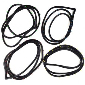 Door Rubber Seal Weatherstrip Fits Toyota Corona MARK II RX12 4D 1972-76 (Set 4)
