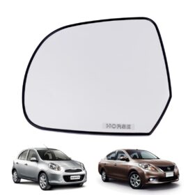 Side Mirror Glass Lens Rear view Left Fits Nissan March Almera Sedan 2010-17