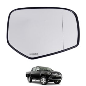 Right Door Mirror Aspheric Lens Fits Mitsubishi Triton/Pajero 2005-2014