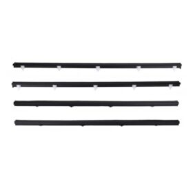 Set Weatherstrip Window Door Belt Inner Outer LH+RH Rubber Fit Toyota Hilux LN50 (2D) 1984 - 1988