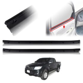 Pair Front Inner Weatherstrip Fits Toyota Hilux Vigo 2 Door 2004-2015