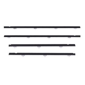 Set Outer Weatherstrip Door Belt Fits Nissan Sentra Sunny B13 4D Sedan 1991-1994