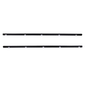 Pair Outer Weatherstrip Belt Fits Toyota Corolla KE70 TE72 2-Door Sedan 1979-82
