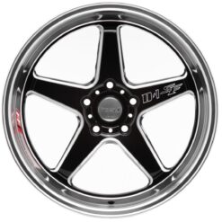 Alternative view of Lenso Wheels ProjectD D-1SF (Low) Rim 18x9.5 Inch PCD 5x114.3 ET 22 Color BKMA