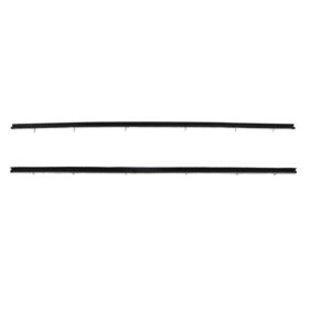 Pair Inner Weatherstrip Door Belt Rubber For Mitsubishi L250 Mighty Max 1986-96