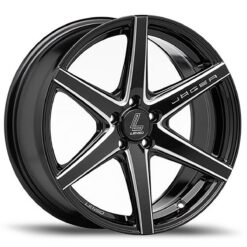 Lenso Wheels JAGER-CRAFT Rim 17x7.5 Inch PCD 5x100 ET 35 Color BKWA