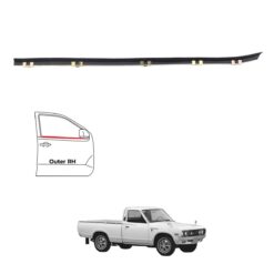 Alternative view of Outer Weatherstrip Door Belt Long RH Fits Nissan Datsun 620 Pickup 1972-79