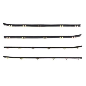 Set Rubber Seal Front Weatherstrip Belt Trim NO Vent L+R For Datsun 620 1972-79