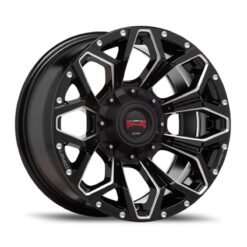 Lenso Wheels MAX-X11 Rim 18x9 Inch PCD 6x139.7 ET 20 Color BKWA