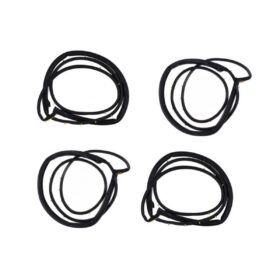 Set 4x Door Seal Rubber Weatherstrip Fits Honda Civic ES 4Dr Sedan 2001-2005 New