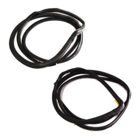 Pair Door Rubber Seal Weatherstrip For Toyota Hilux LN85 LN90 2D Truck 1989-95