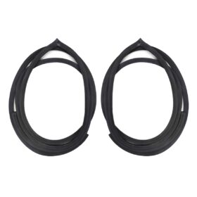 Pair Front Weatherstrip Door Rubber Fits Datsun 1200 Sunny KB110 2D Coupe 70 -73