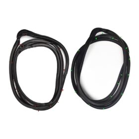 Pair Weatherstrip Door Rubber Fits Nissan Sunny Sentra B13 2D Sedan 1990-93
