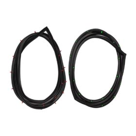 Weatherstrip Door Rubber Front Pair Fits Datsun Nissan Cedric 240C 260C 4D Sedan