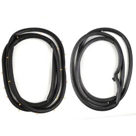 Door Rubber Seal Weahterstrip Front Pair Fits Honda Accord CD 4D Sedan 1994-97