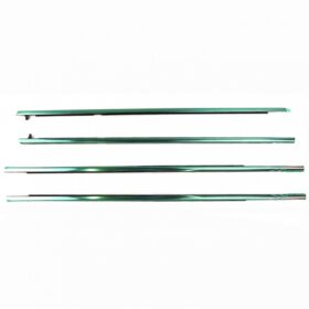 Weatherstrip Door Belt Set 4 LH+RH Fits Honda Accord CM5 4D Sedan 2003-05