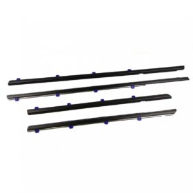 Outer Weatherstrip Door Belt Set 4 Black Fits Honda Civic FB 4D SED 2012-16