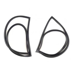 Side Window Quarter Rubber Pair Fits Datsun Bluebird 510 2D Sedan 1967-72