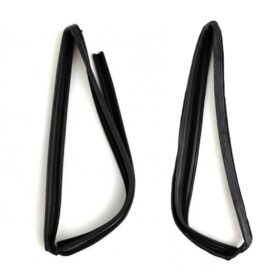 Glass Run Door Channel Rubber Rear Pair Fits Toyota Vios NCP42 4D Sedan 2003-06