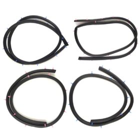 Door Rubber Seal Weatherstrip Set 4 Fits Nissan Sunny Neo N16 G10 4D SED 2000-05