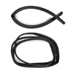 Door Rubber Seal Up-Low Set 2 Right Fits Toyota Hiace LH102 LH112 1989-04