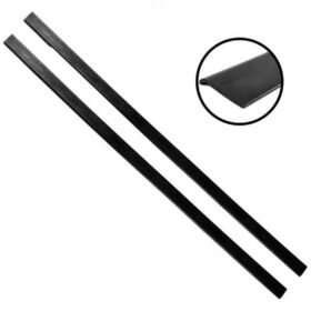 Door Window Grating Rubber Weatherstrip Pair Fits Datsun Fairlady 240Z 1970-73