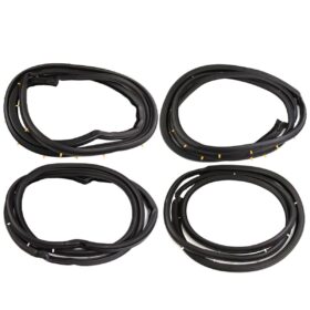 Door Rubber Weatherstrip Set 4 Fits Nissan Sentra Sunny B12 4D Sedan 1985-90