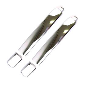 Exterior Door Handle Chrome RL+RR Fits Nissan Navara D40 4D Pickup 2005-14